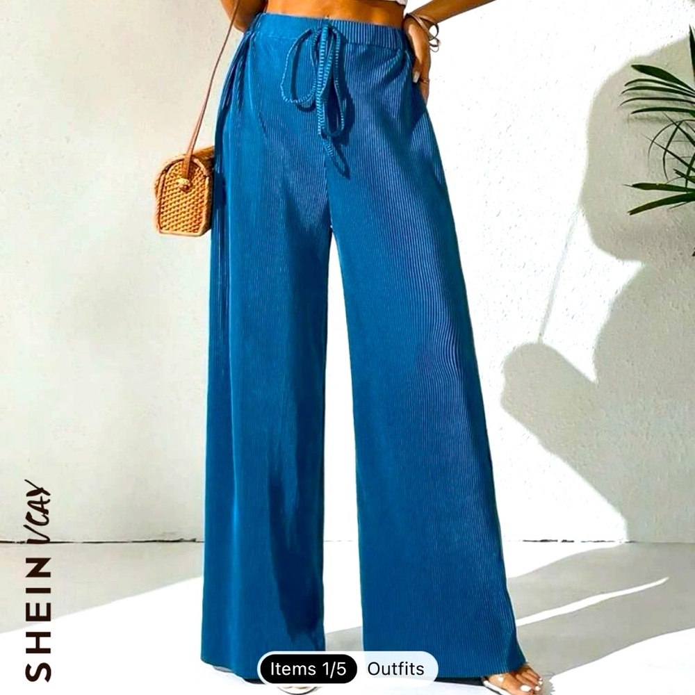 🖤5/$10 shiny blue long pants